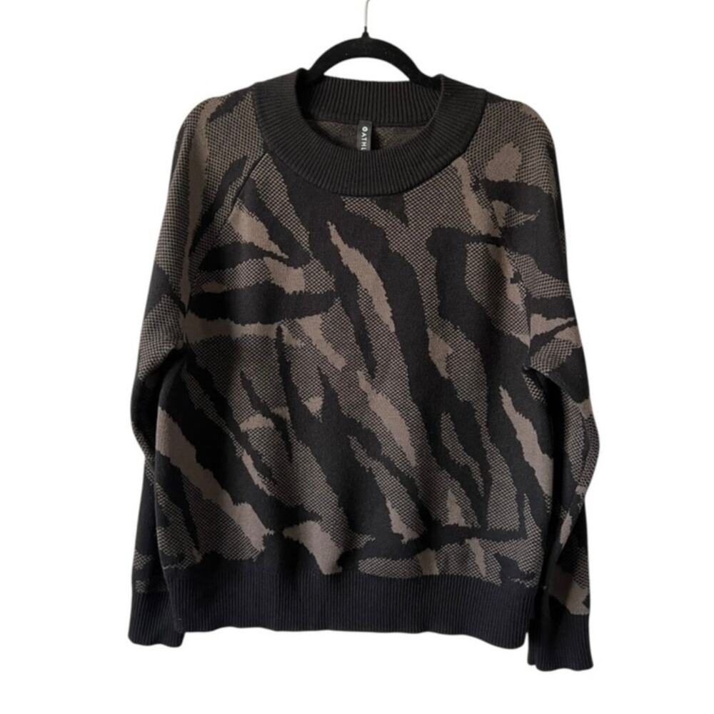 Athleta Camo Sweater